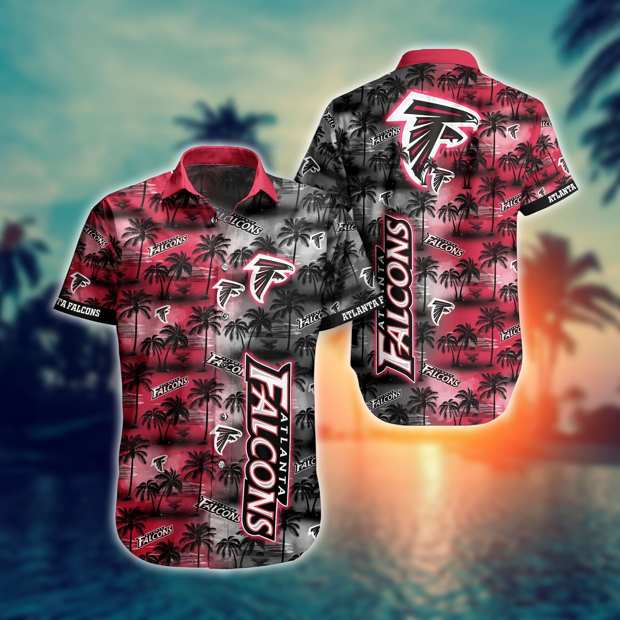 Atlanta Falcons NFL Hawaiian Shirt and Shorts - HomeFavo