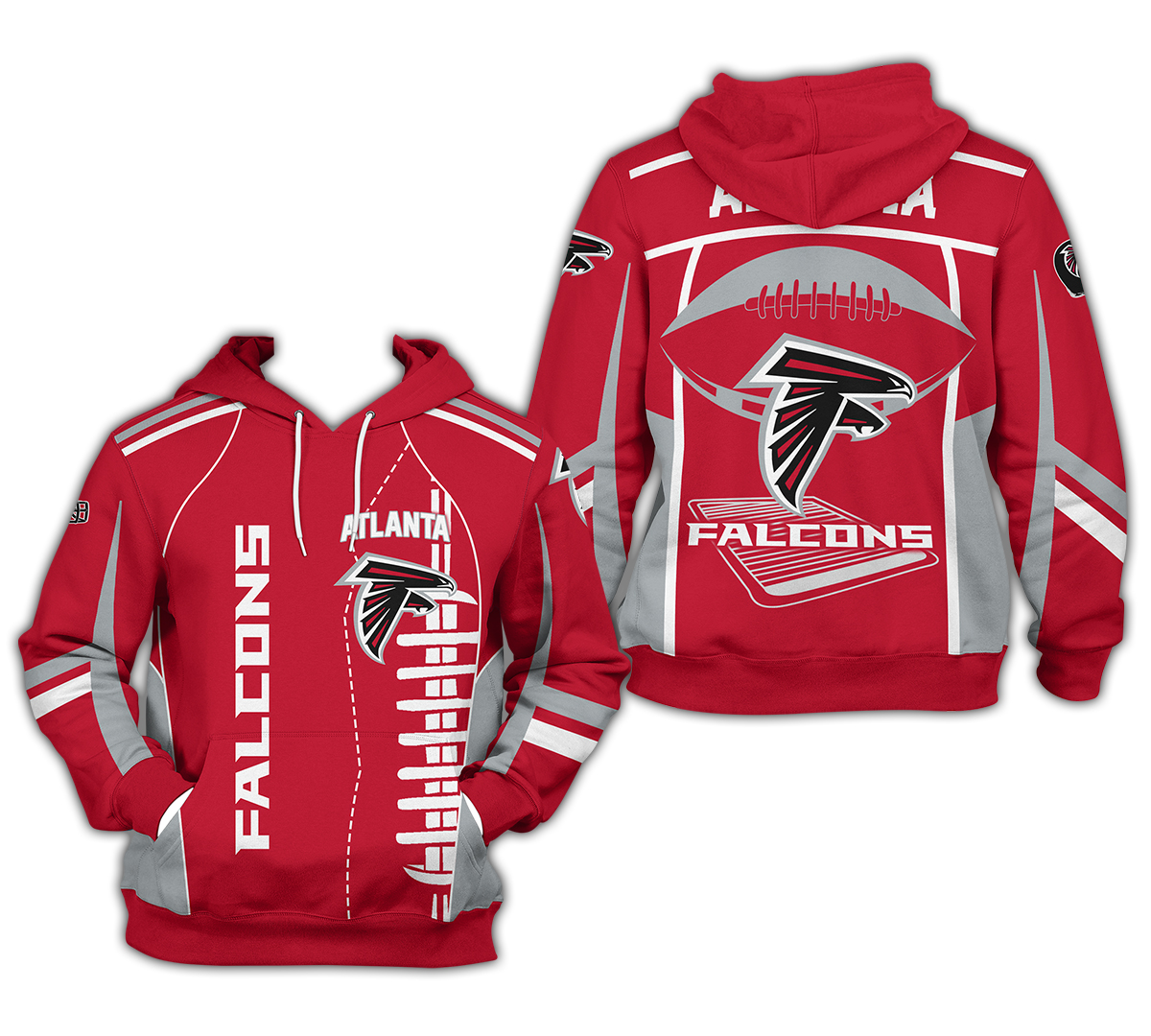 Best Atlanta Falcons 3D Hoodie For Cool Fans - HomeFavo