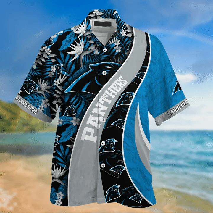 Carolina Panthers Nfl Hawaii Shirt And Shorts For Sports Fans - HomeFavo