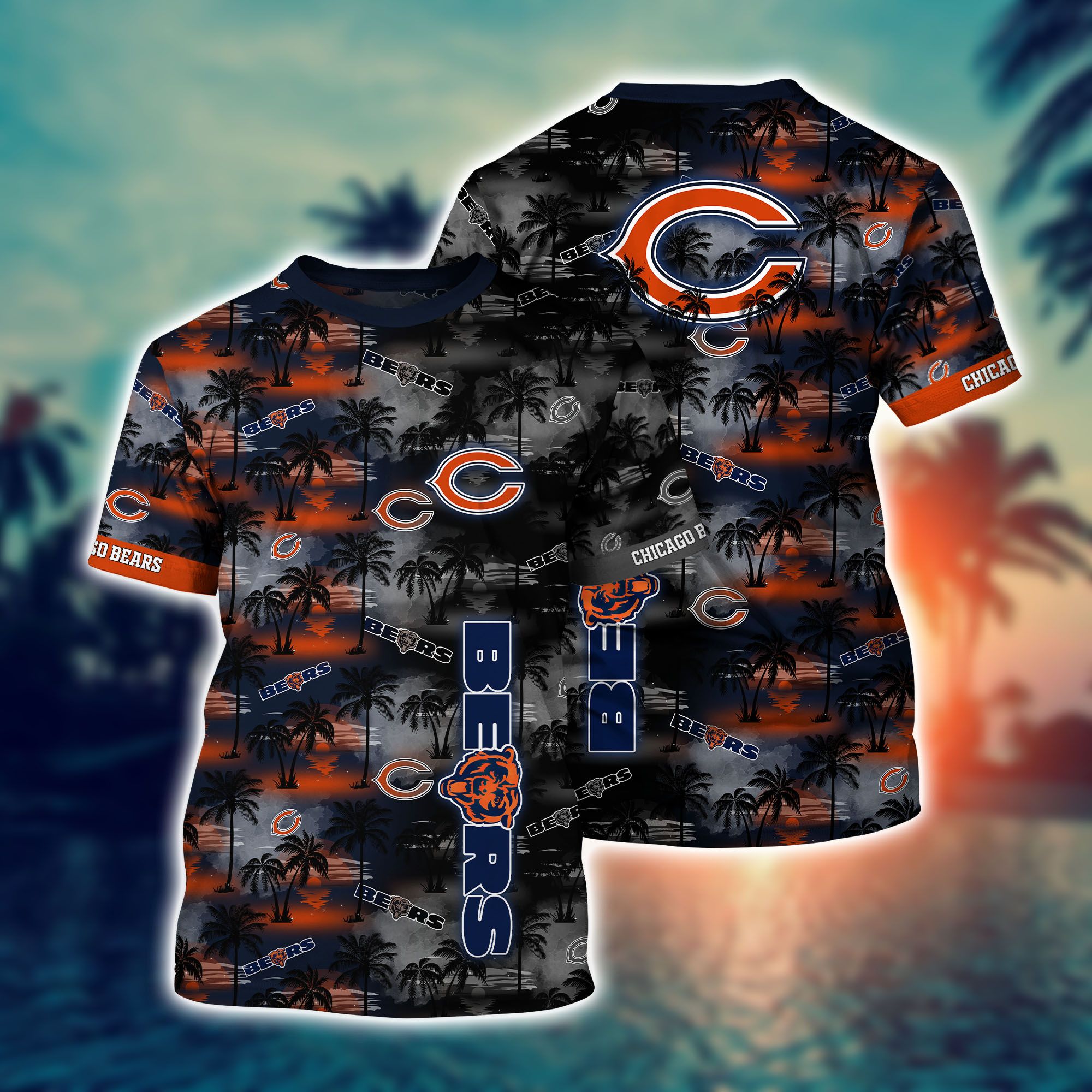 Beach Shirt Chicago Bears Limited Edition Hawaiian Shirt Aloha Shirt ...