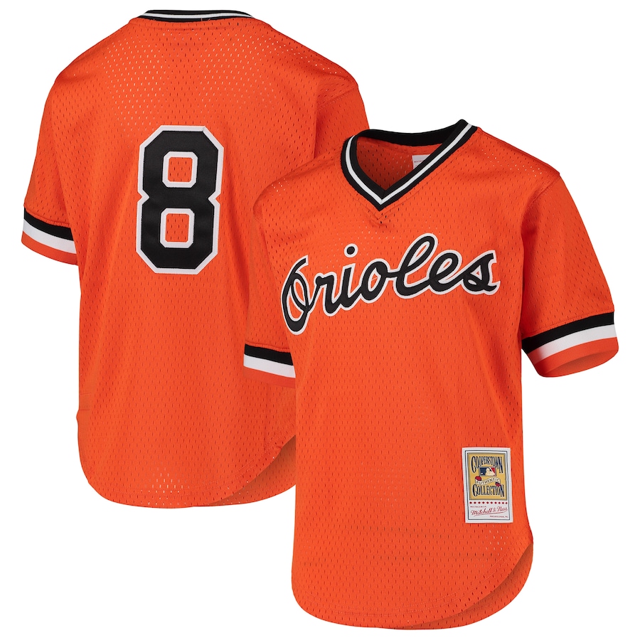 Cal Ripken Jr. Baltimore Orioles Mitchell & Ness Youth Cooperstown ...