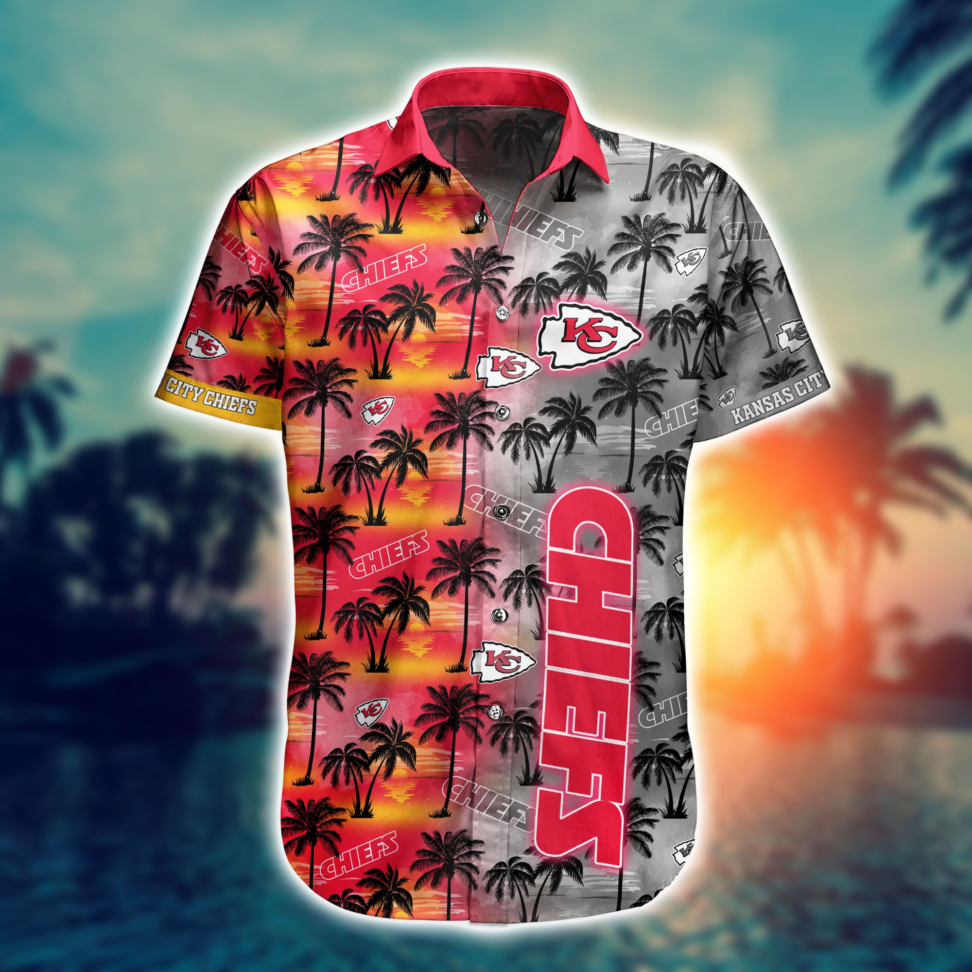 Kansas City Chiefs NFL Hawaiian Shirt and Shorts - HomeFavo