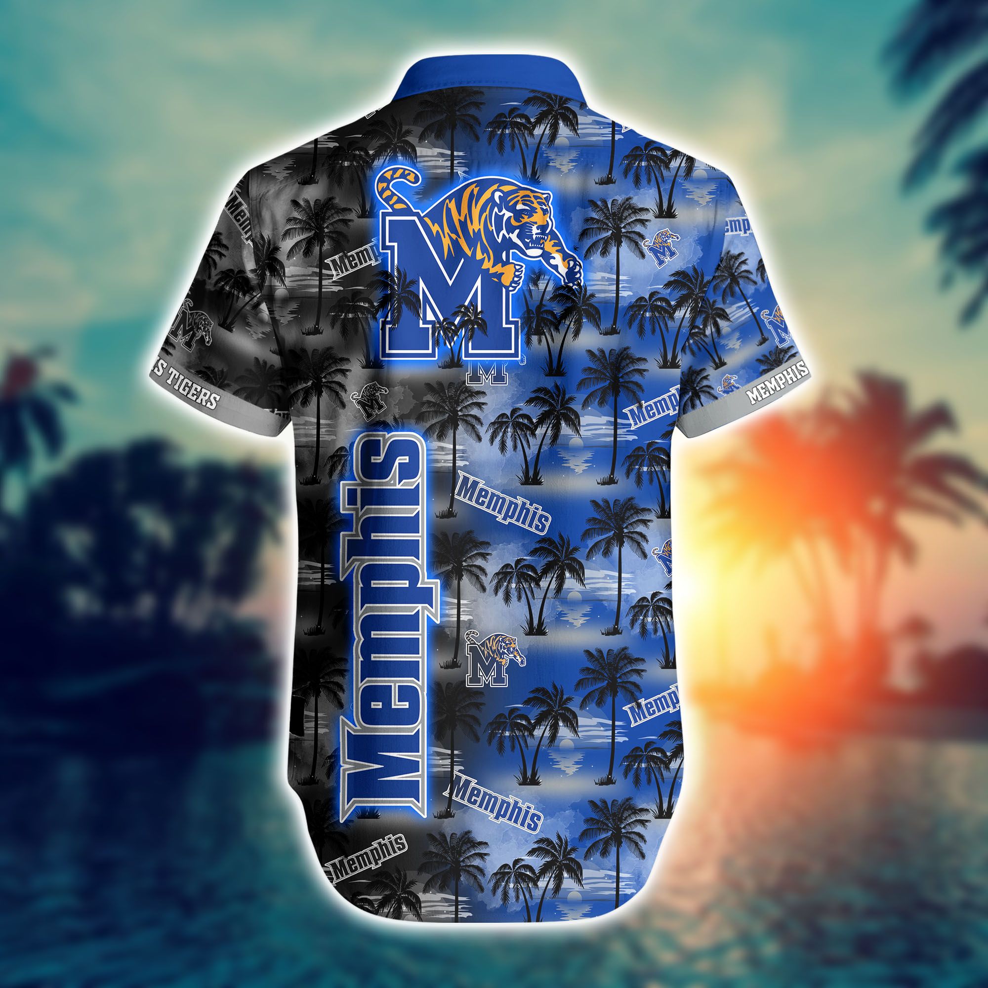 Memphis Tigers NCAA1-Hawaii Style Shirt Short NA20944