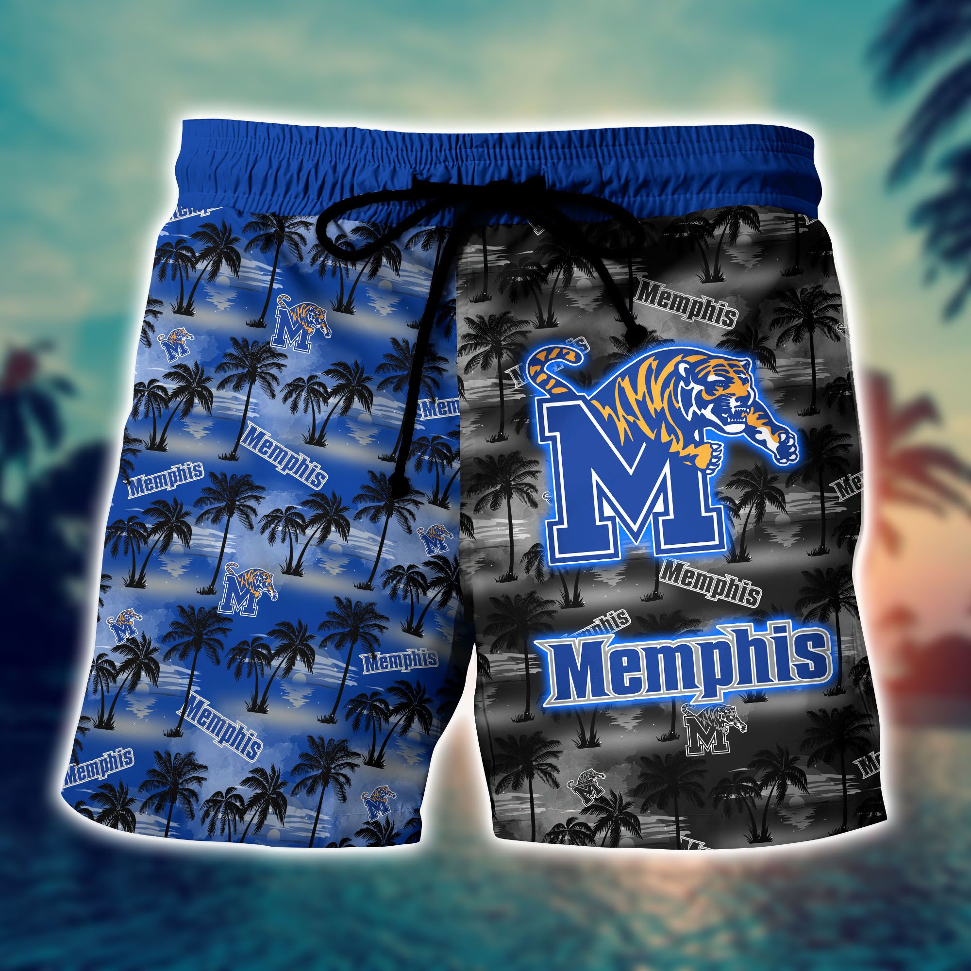 Memphis Tigers NCAA1-Hawaii Style Shirt Short NA20944