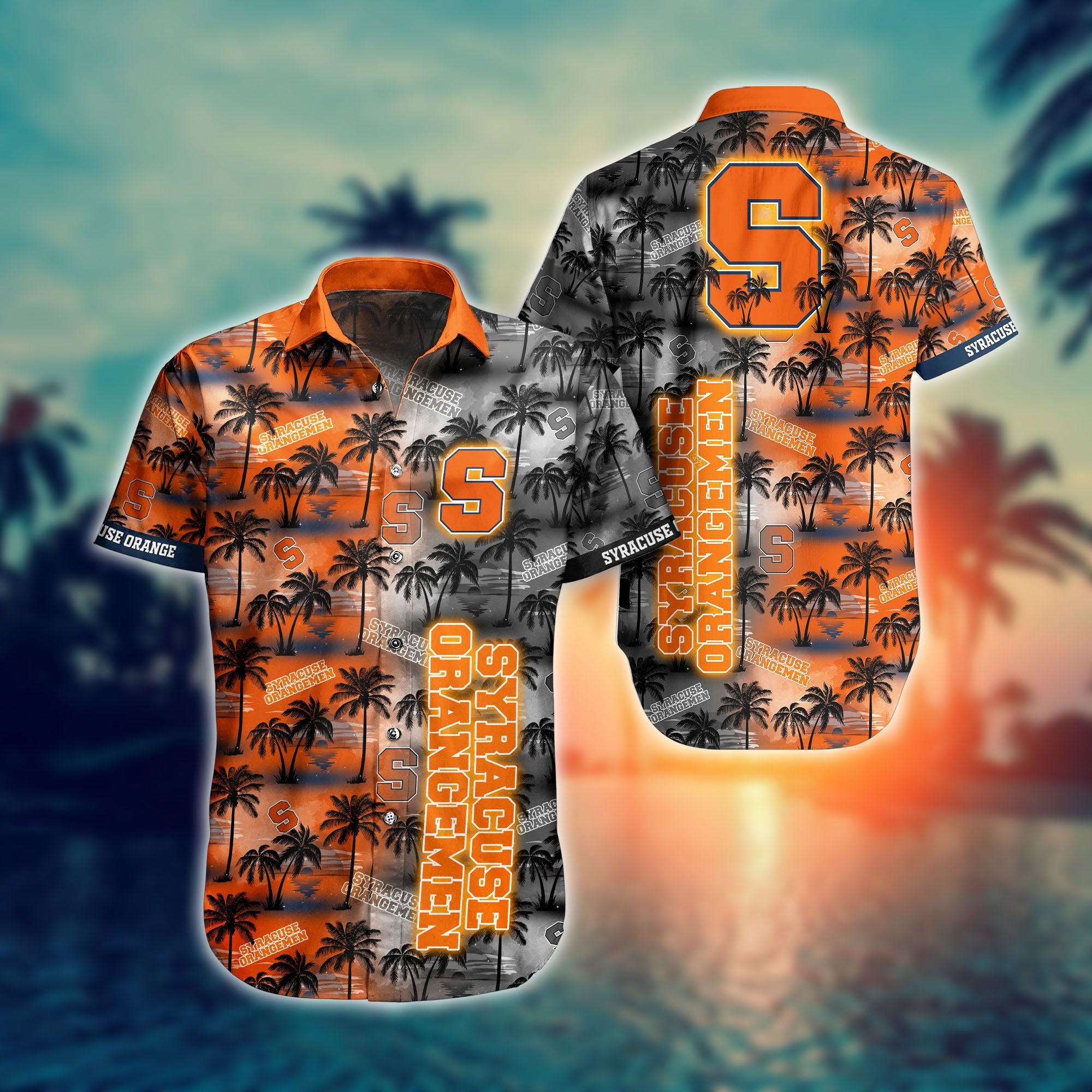 Syracuse Orange NCAA2-Hawaii Style Shirt Short NA20944