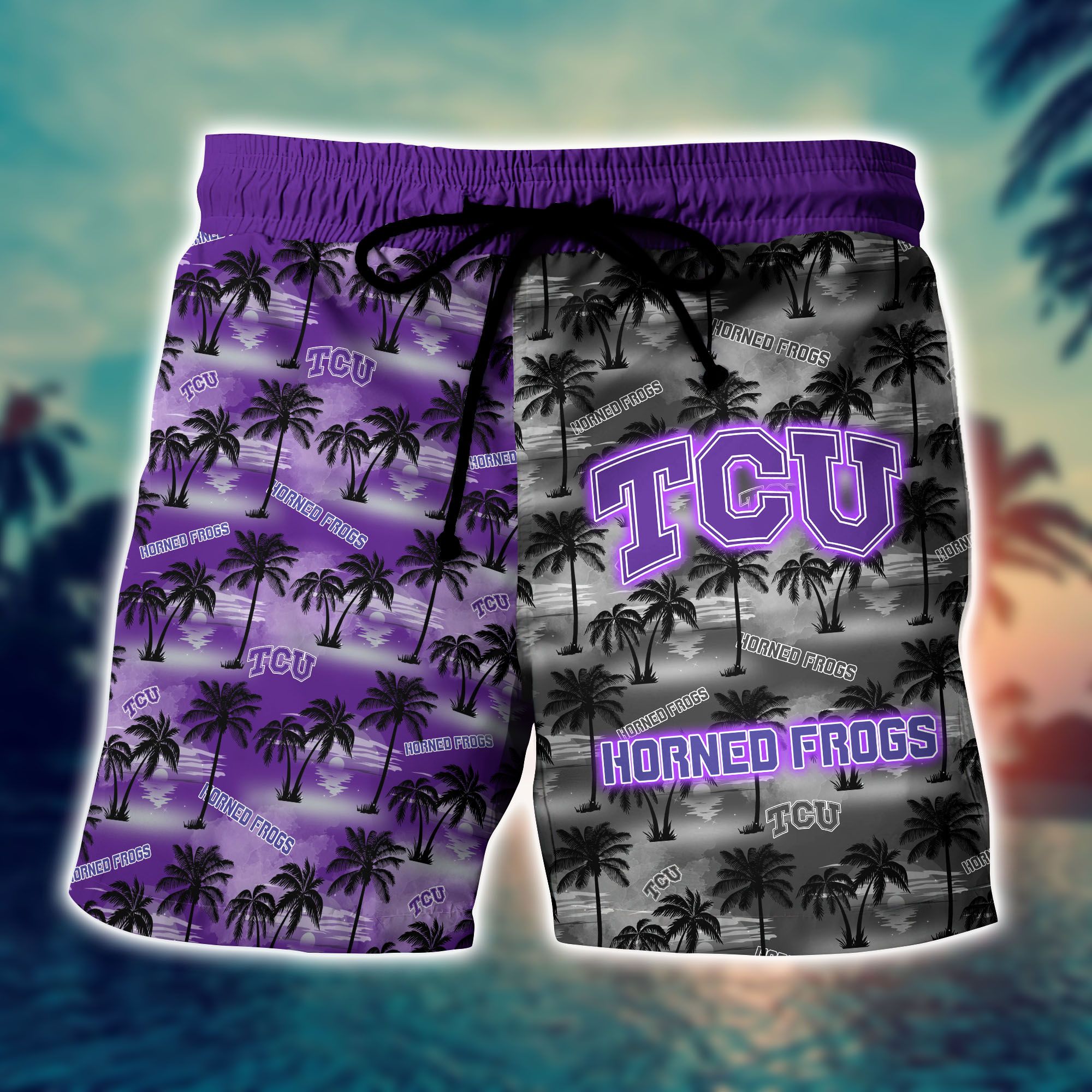 TCU Horned Frogs NCAA1-Hawaii Style Shirt Short NA20944