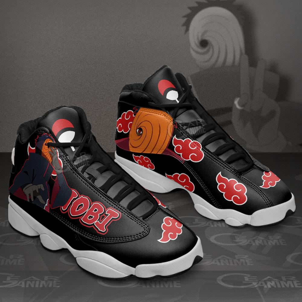 Akatsuki Tobi Sneakers Custom Anime Naruto Shoes