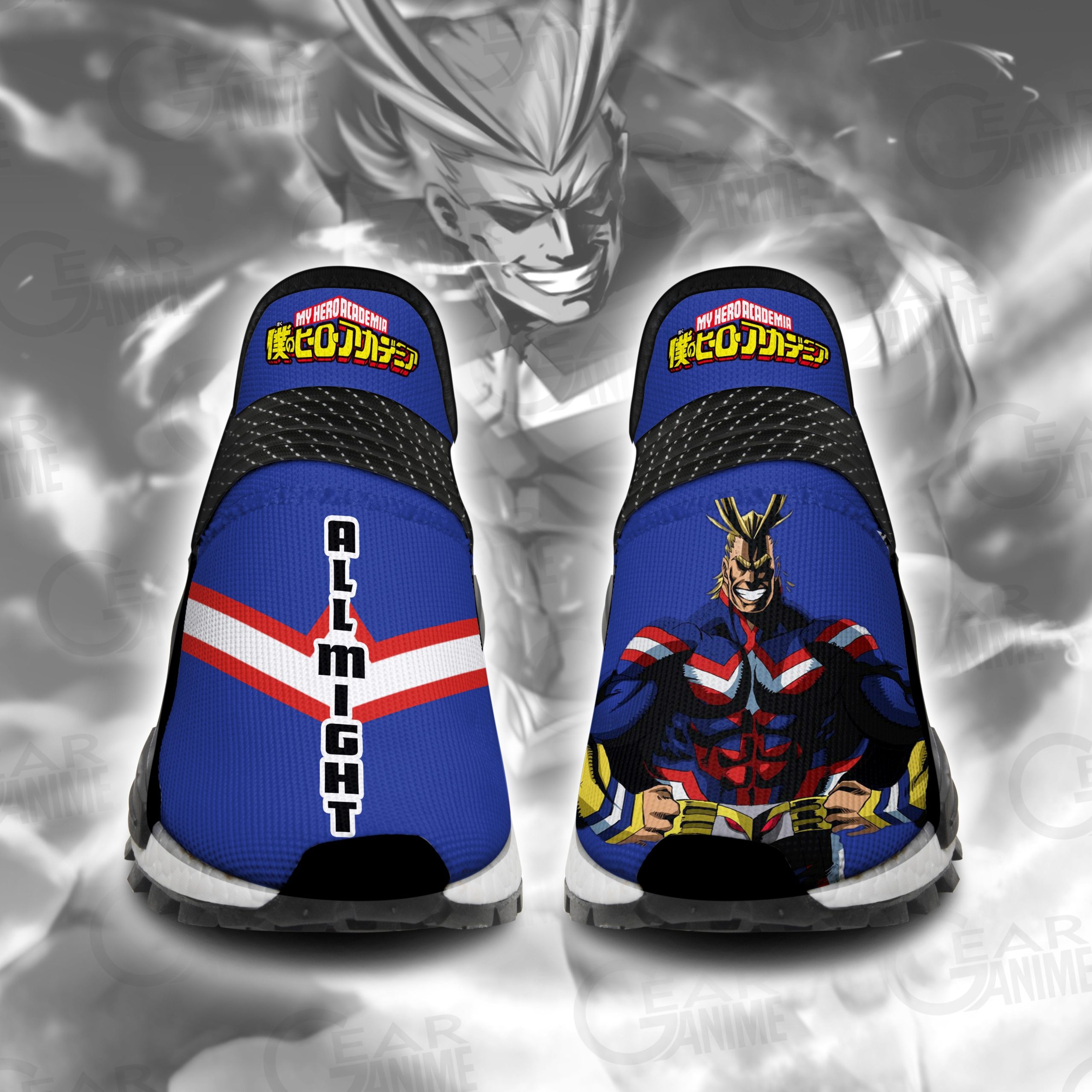 All Might Shoes My Hero Academia Custom Shoes PT11