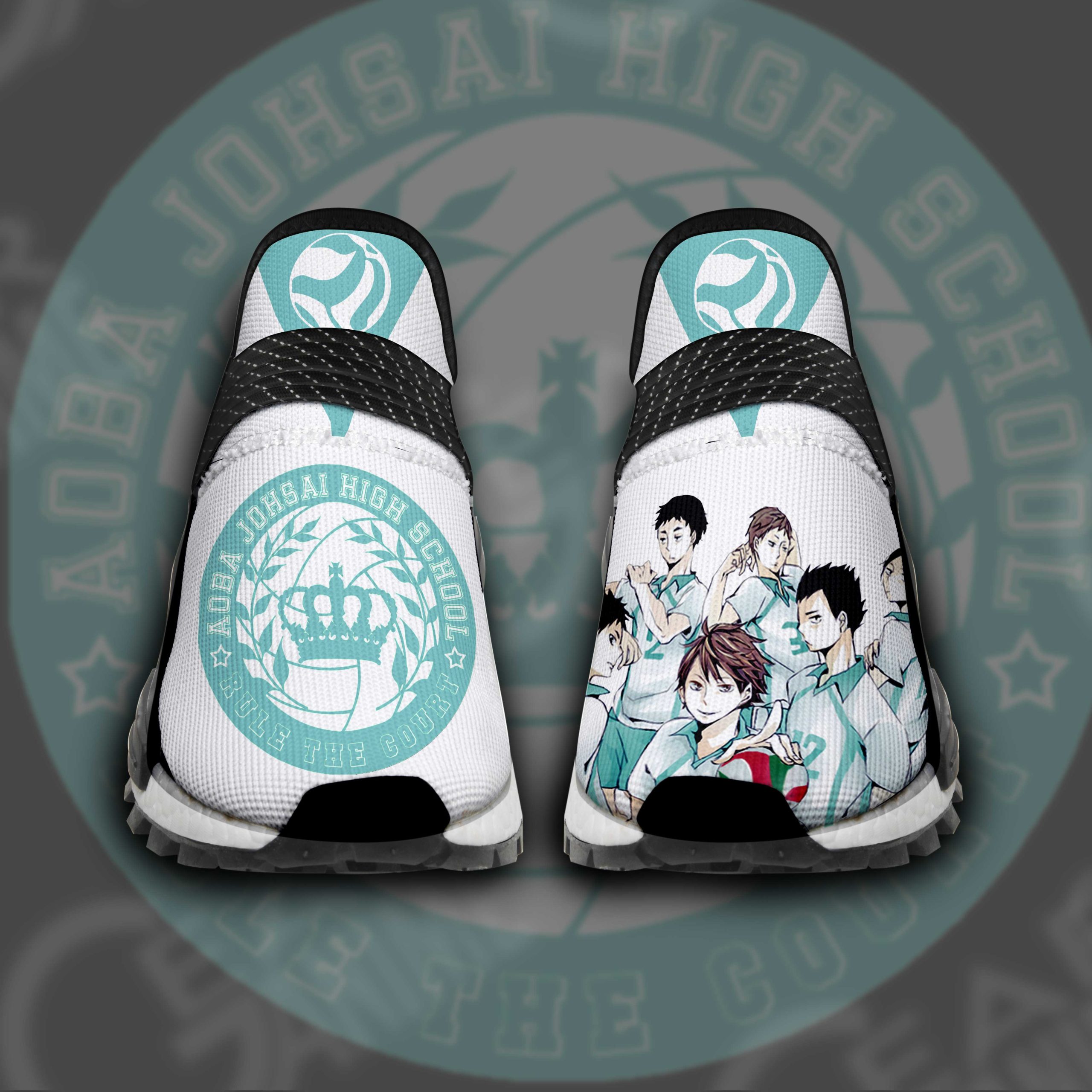Aoba Johsai High Shoes Haikyuu Custom Anime Shoes PT11