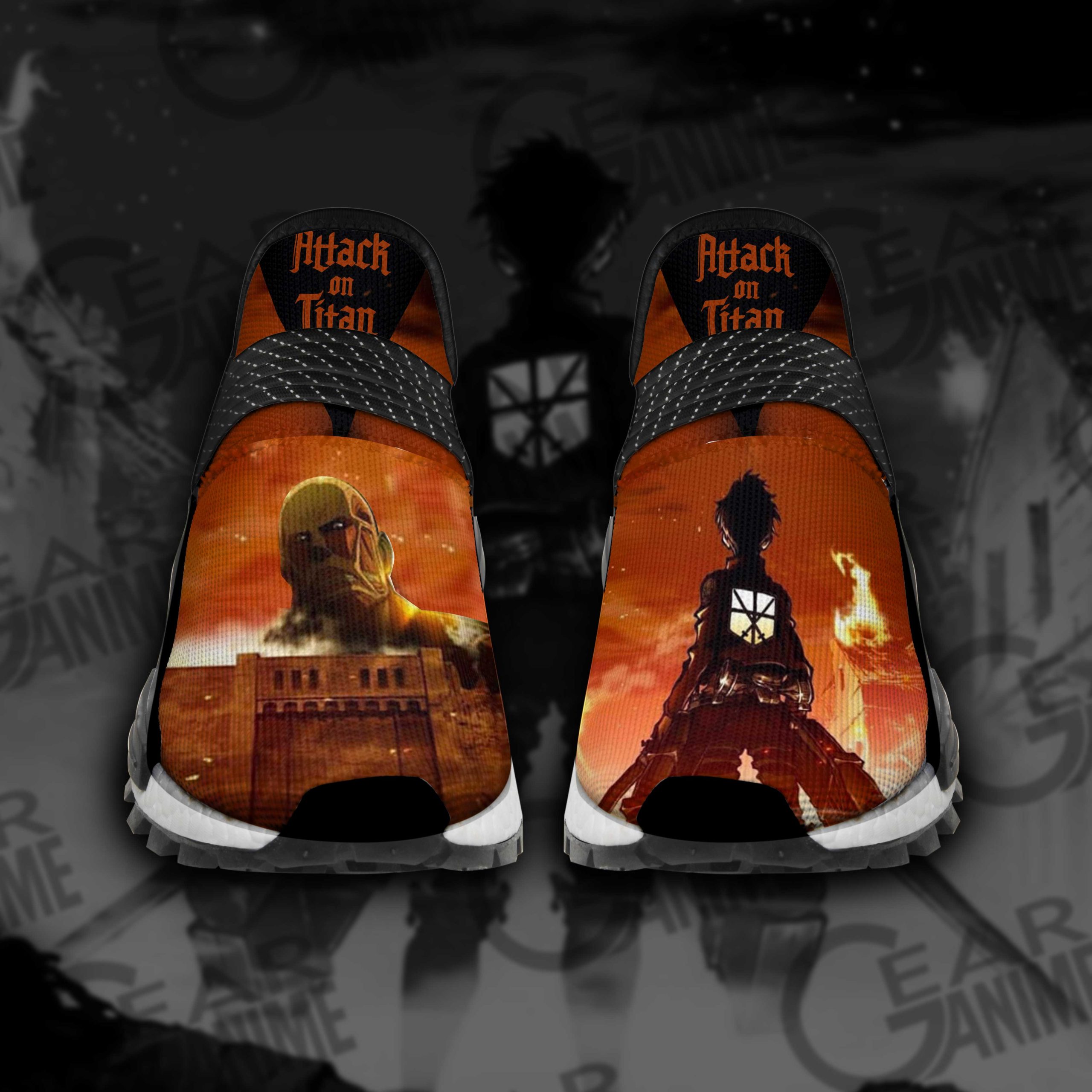 Attack On Titan Shoes AOT Custom Anime Shoes