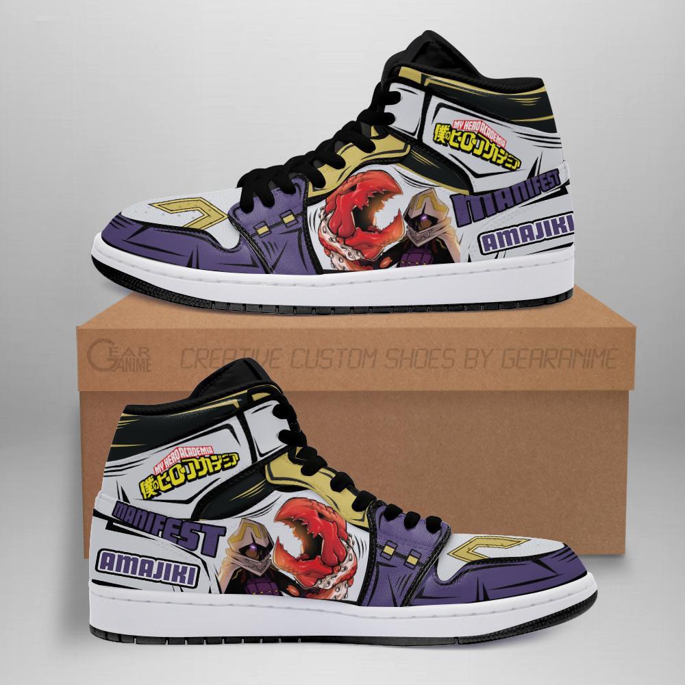 BNHA Tamaki Sneakers Custom Anime My Hero Academia Shoes - HomeFavo