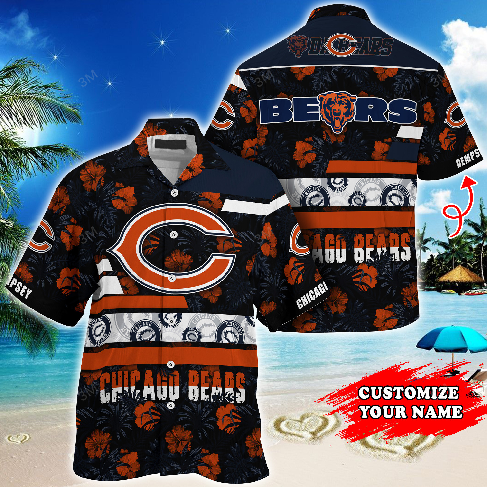 Chicago Bears NFL-Super Hawaii Shirt Summer 2022 HFV7422 - HomeFavo