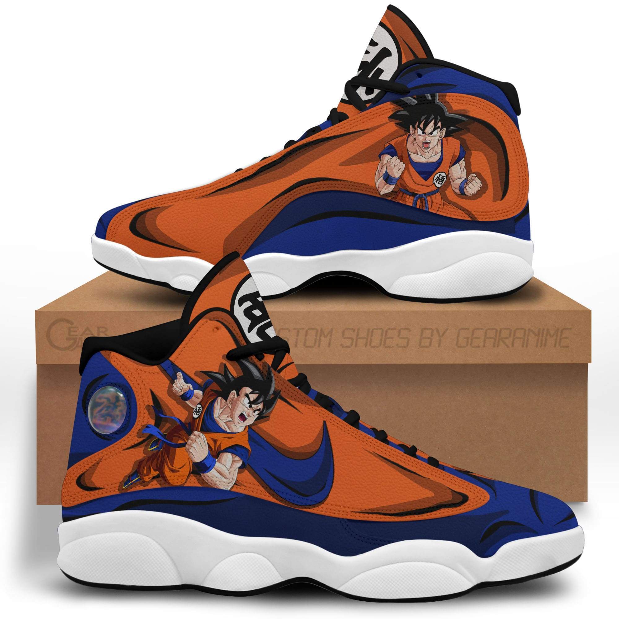 DBZ Goku Sneakers Custom Anime Dragon Ball Shoes