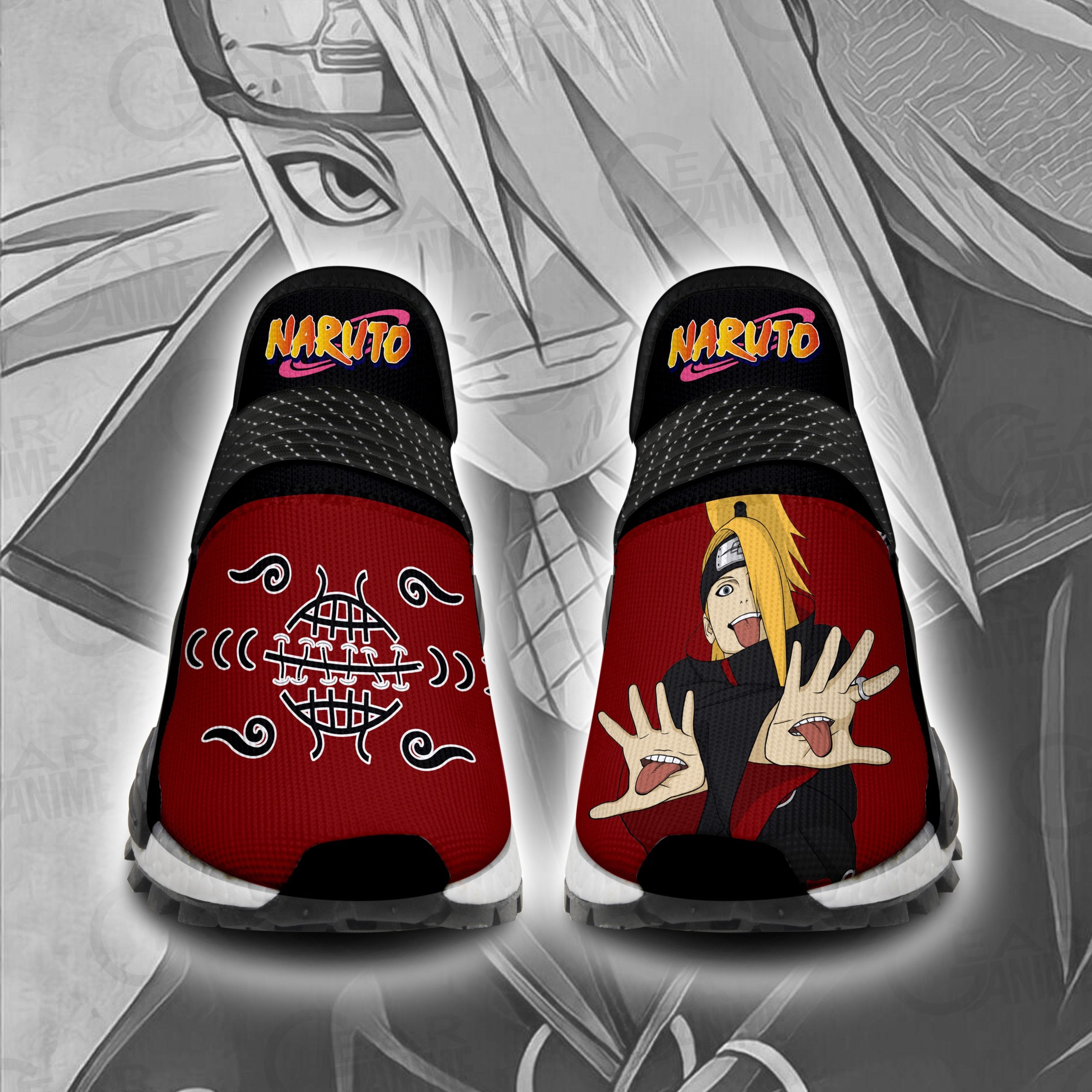Deidara Shoes Naruto Custom Anime Shoes PT11
