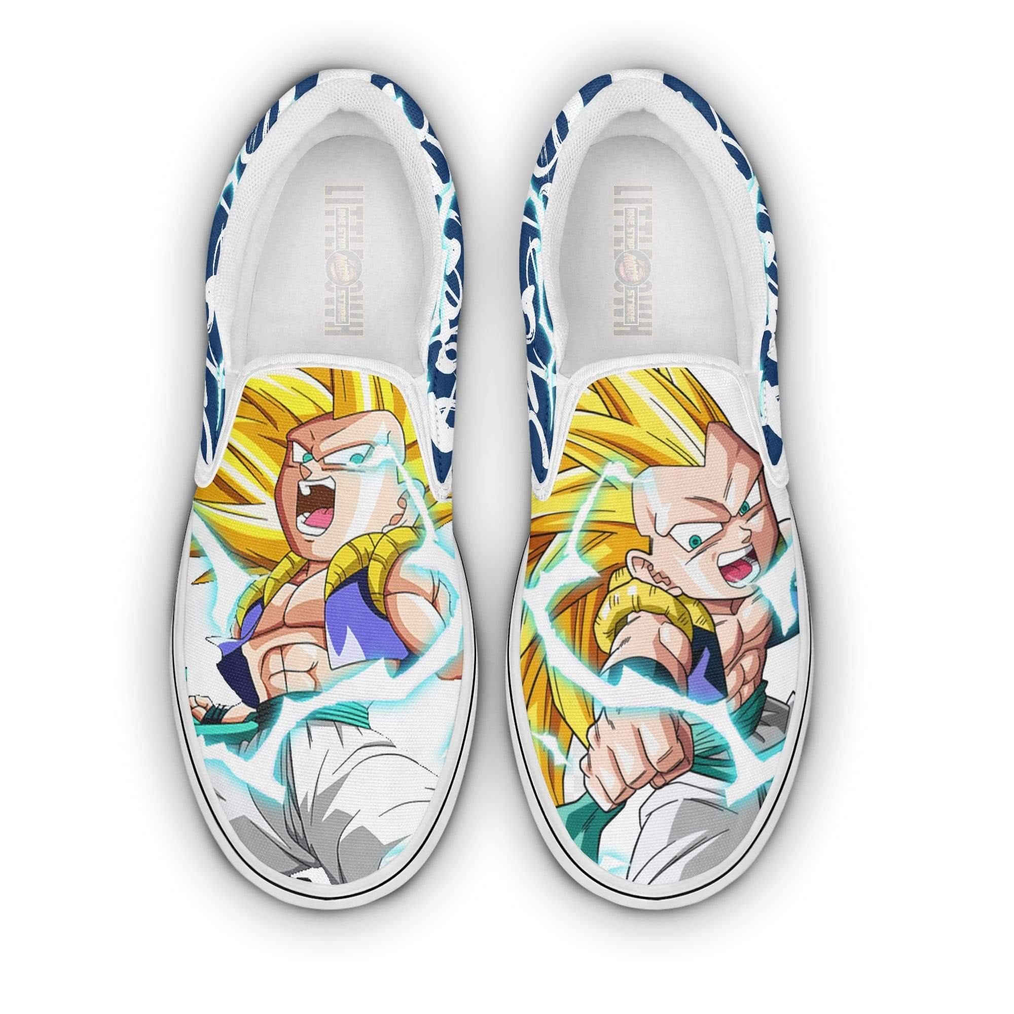 Dragon Ball Z Gotenks Classic Slip-On Custom Anime Shoes