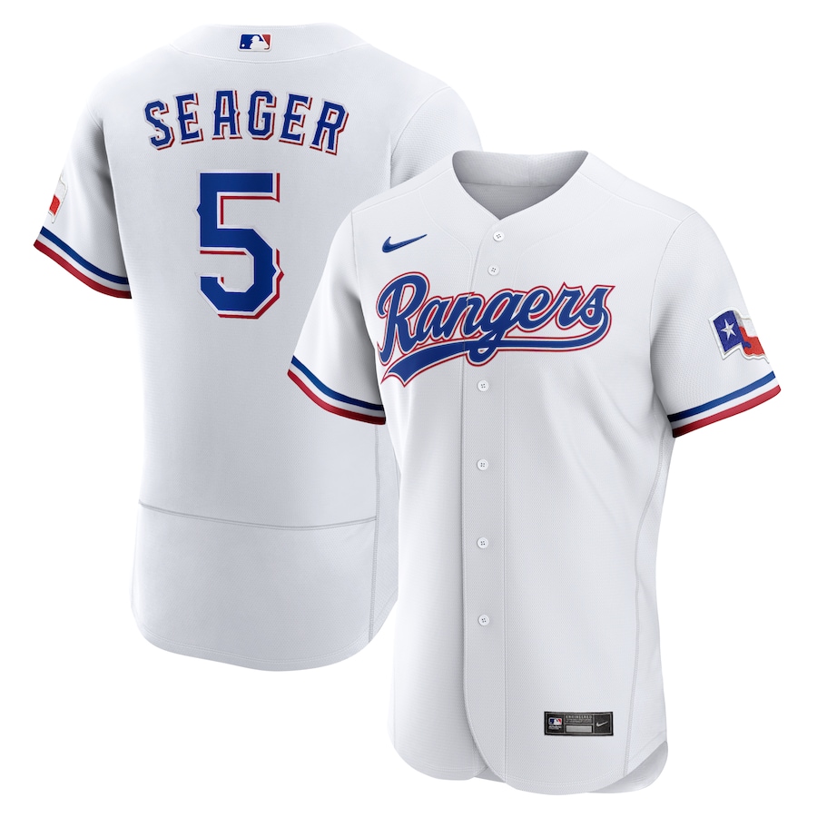 Corey Seager Texas Rangers Home Authentic Player Jersey White HomeFavo