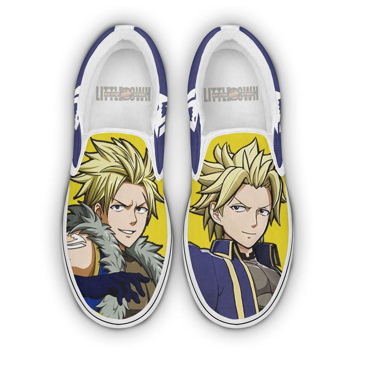 Fairy Tail Sting Eucliffe Shoes Custom Anime Classic Slip-On Sneakers