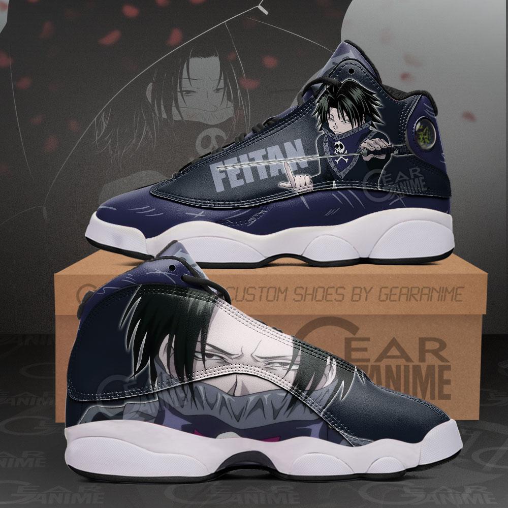 Feitan Sneakers Custom Anime Hunter X Hunter Shoes