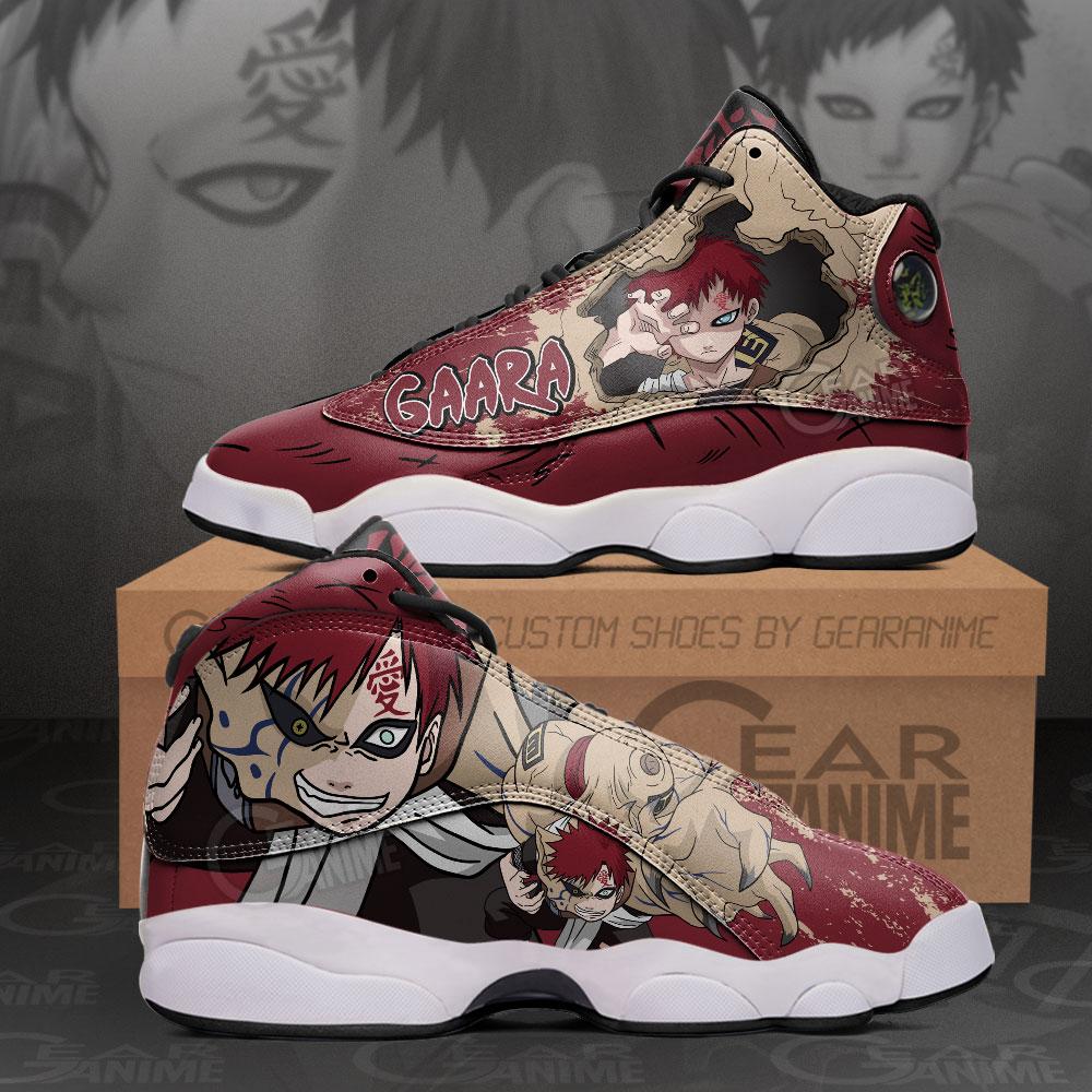 Gaara Of The Sand Sneakers Custom Anime Naruto Shoes