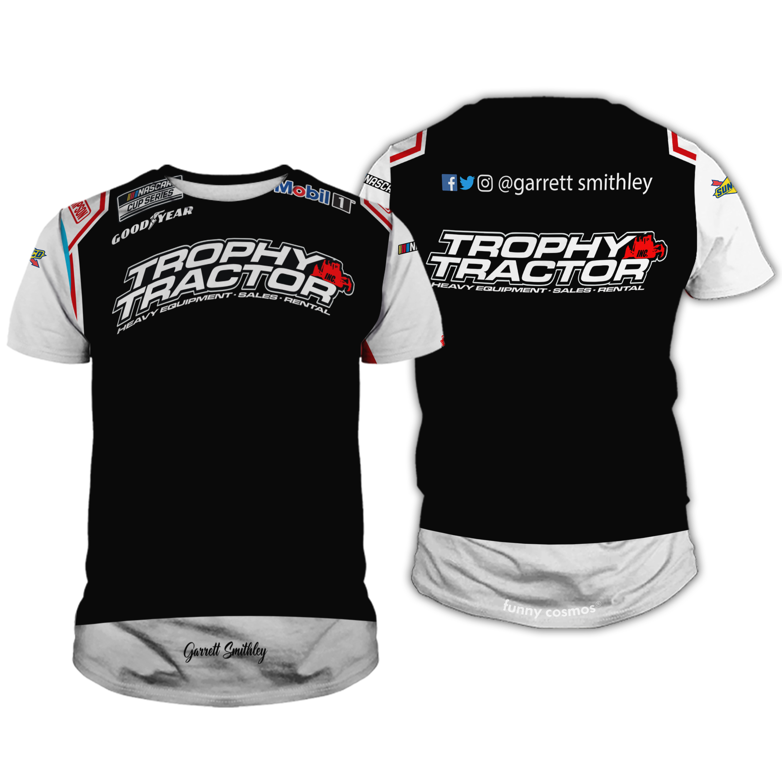 Garrett Smithley Nascar 2022 Shirt Hoodie Racing Uniform Clothes Sweatshirt Zip Hoodie Sweatpant