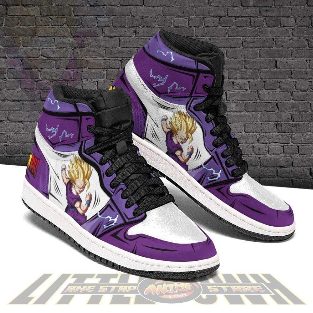 Gohan Teen Shoes Custom Dragon Ball Anime JD Sneakers - HomeFavo