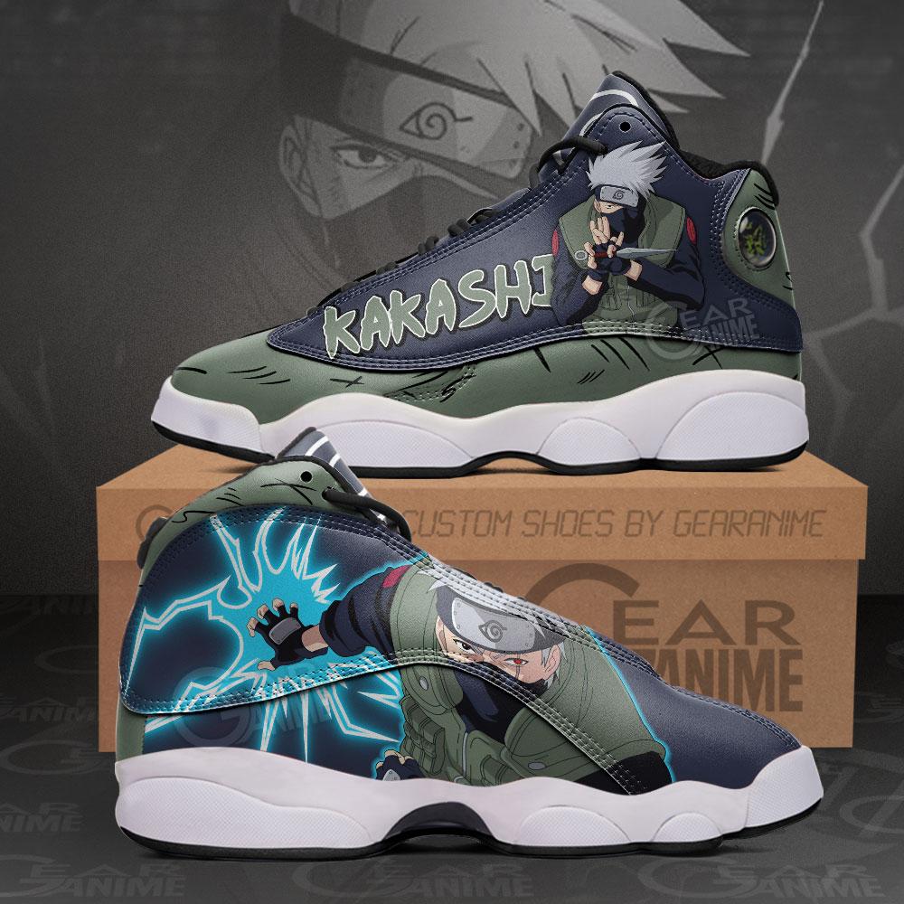 Hatake Kakashi Sneakers Jounin Custom Anime Naruto Shoes
