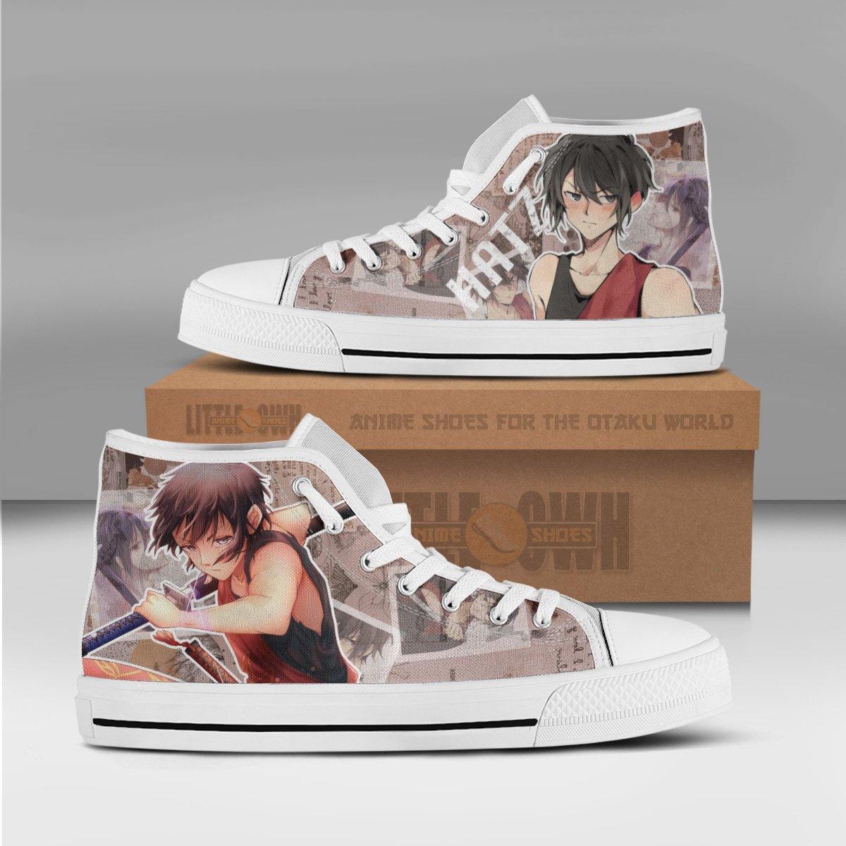 Hatsu Tower of God Anime Custom All Star High Top Sneakers Canvas Shoes