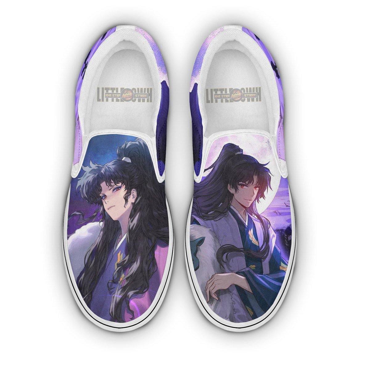 InuYasha Naraku Shoes Custom Anime Classic Slip-On Sneakers