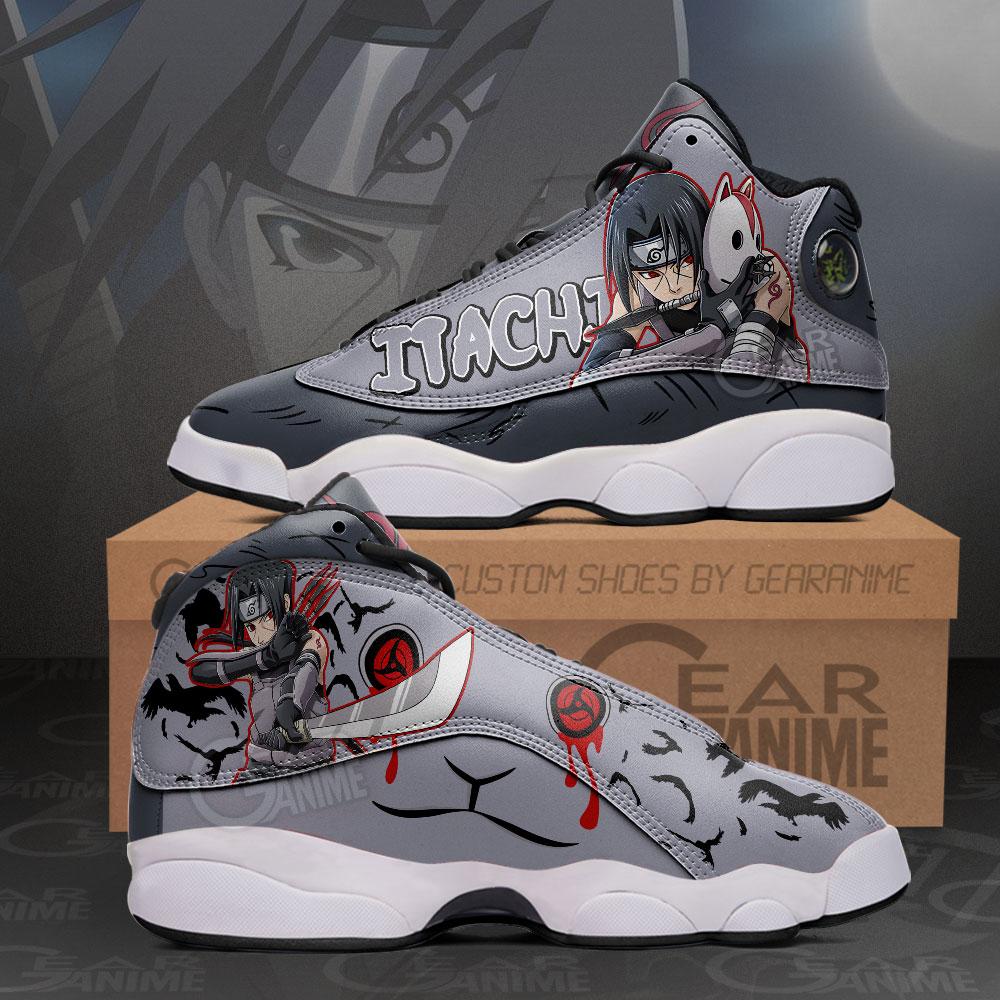 Itachi Anbu Sneakers Custom Anime Naruto Shoes