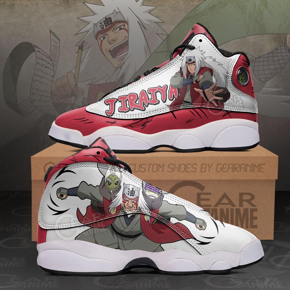 Jiraiya Sage Sneakers Custom Anime Naruto Shoes