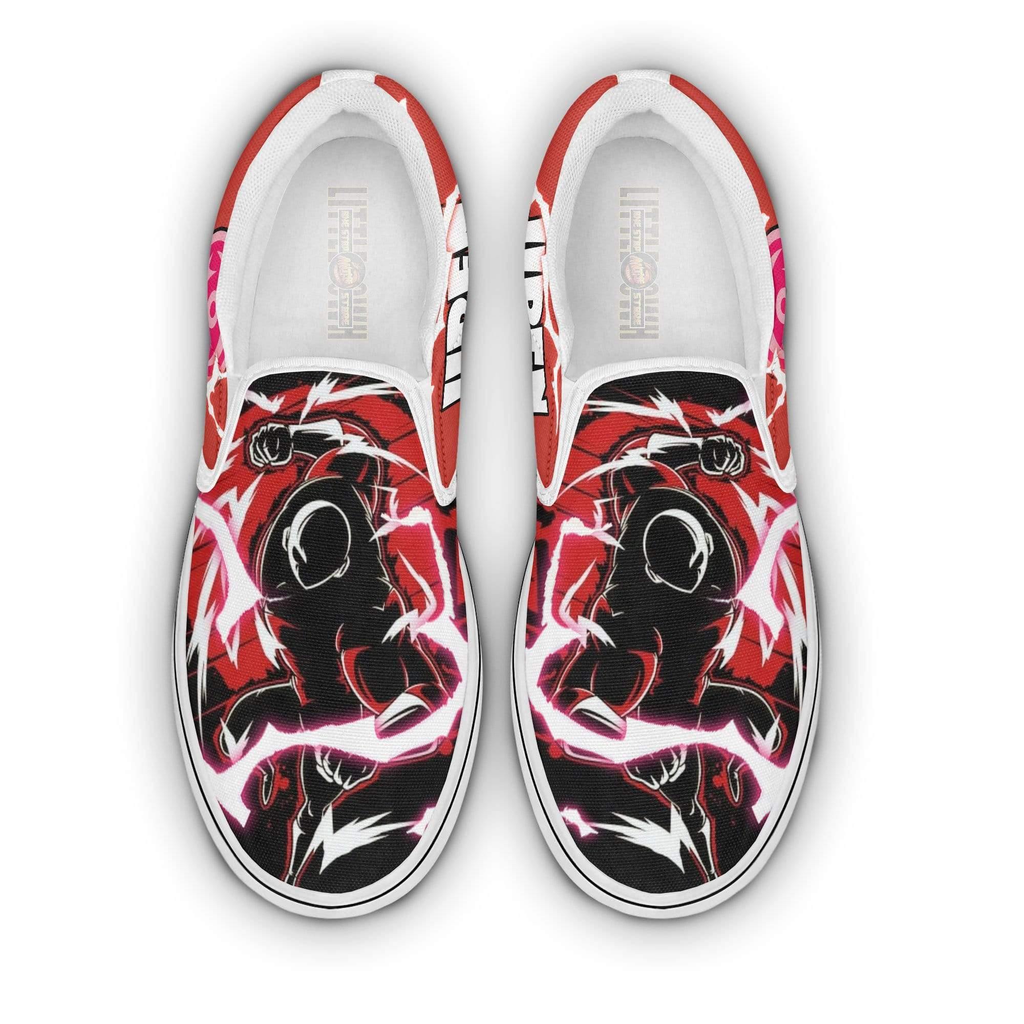 Jiren Classic Slip-On Custom Dragon Ball Z Shoes Anime Sneakers