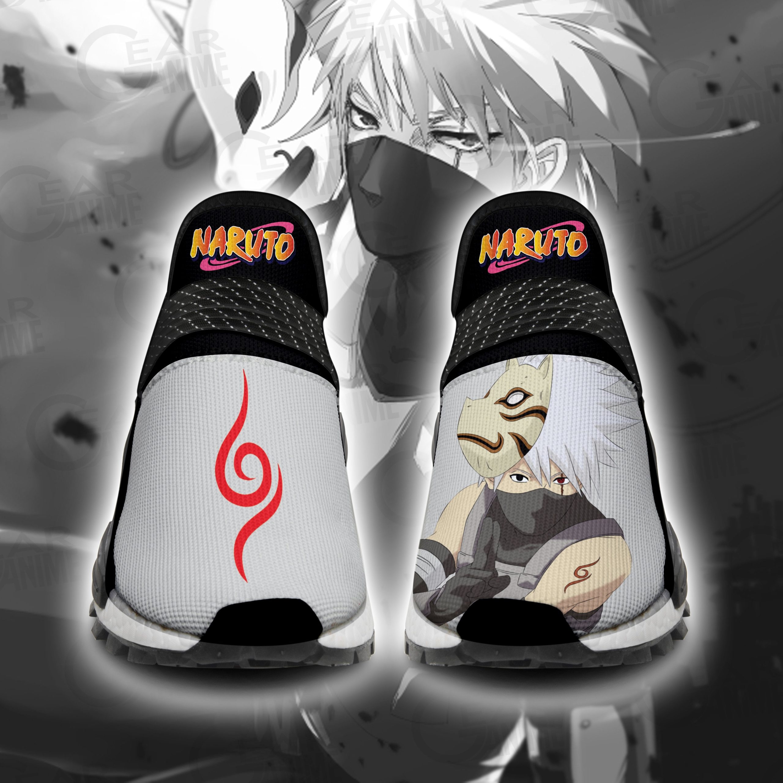 Kakashi Anbu Shoes Naruto Custom Anime Shoes
