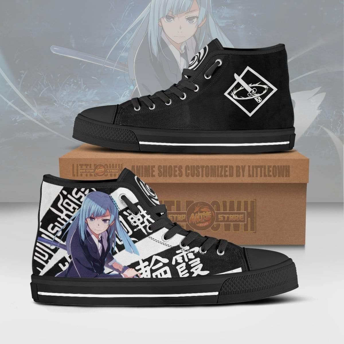 Kasumi Miwa High Top Canvas Shoes Custom Jujutsu Kaisen Anime Sneakers ...