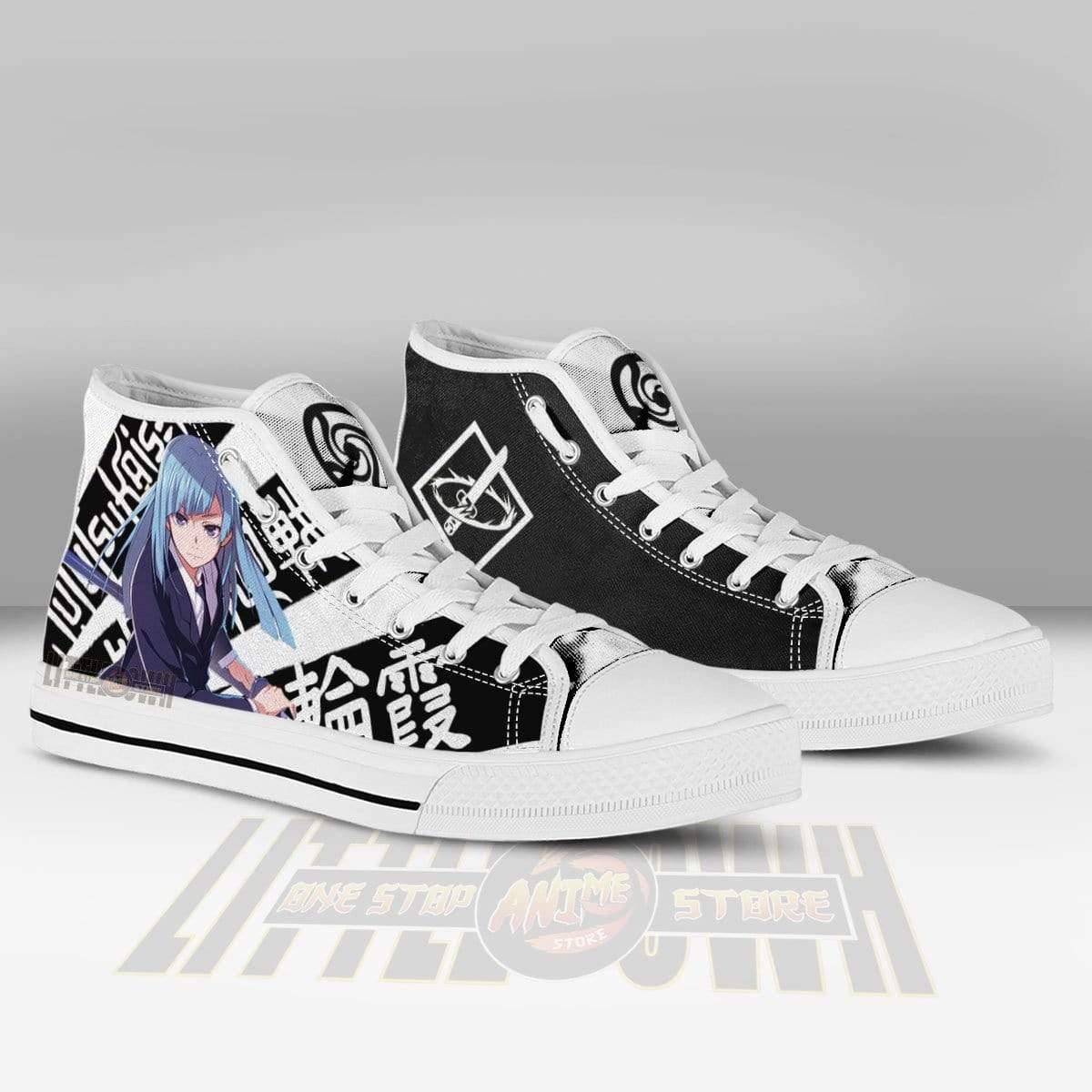 Kasumi Miwa High Top Canvas Shoes Custom Jujutsu Kaisen Anime Sneakers ...