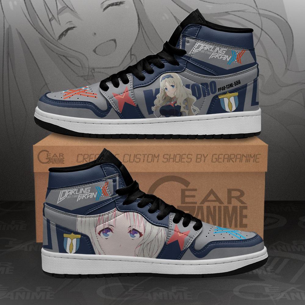 Kokoro Darling In The Franxx Sneakers Code 556 Anime Shoes - HomeFavo