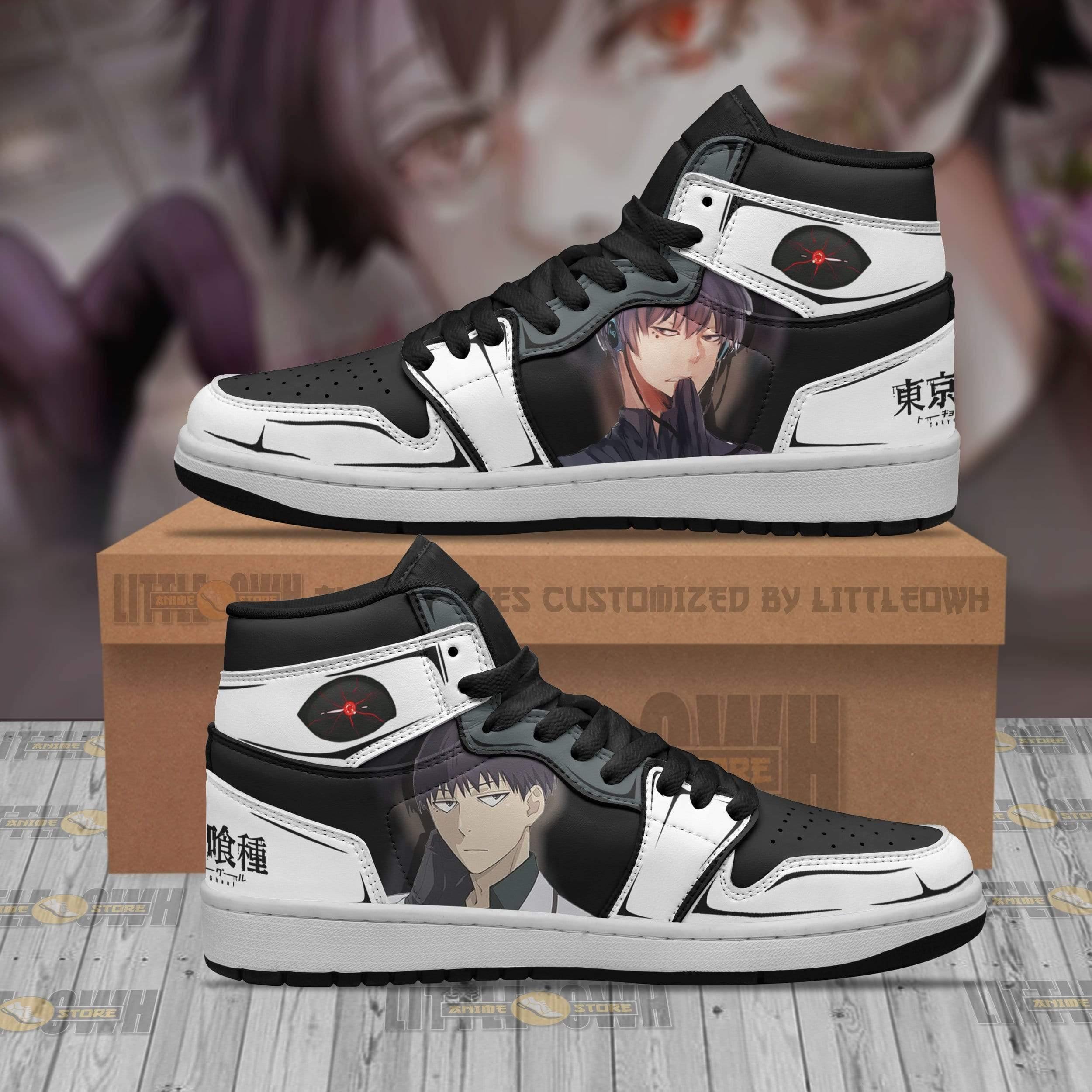 Kuki Urie JD Sneakers Custom Tokyo Ghoul Anime Shoes