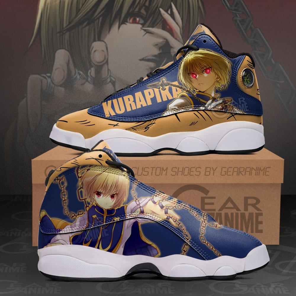 Kurapika Sneakers Custom Anime Hunter X Hunter Shoes