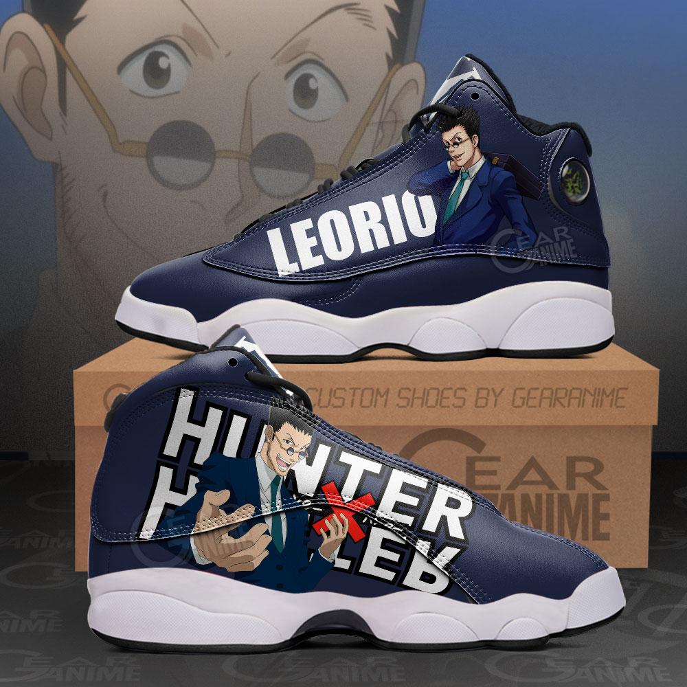 Leorio Sneakers Custom Anime Hunter X Hunter Shoes