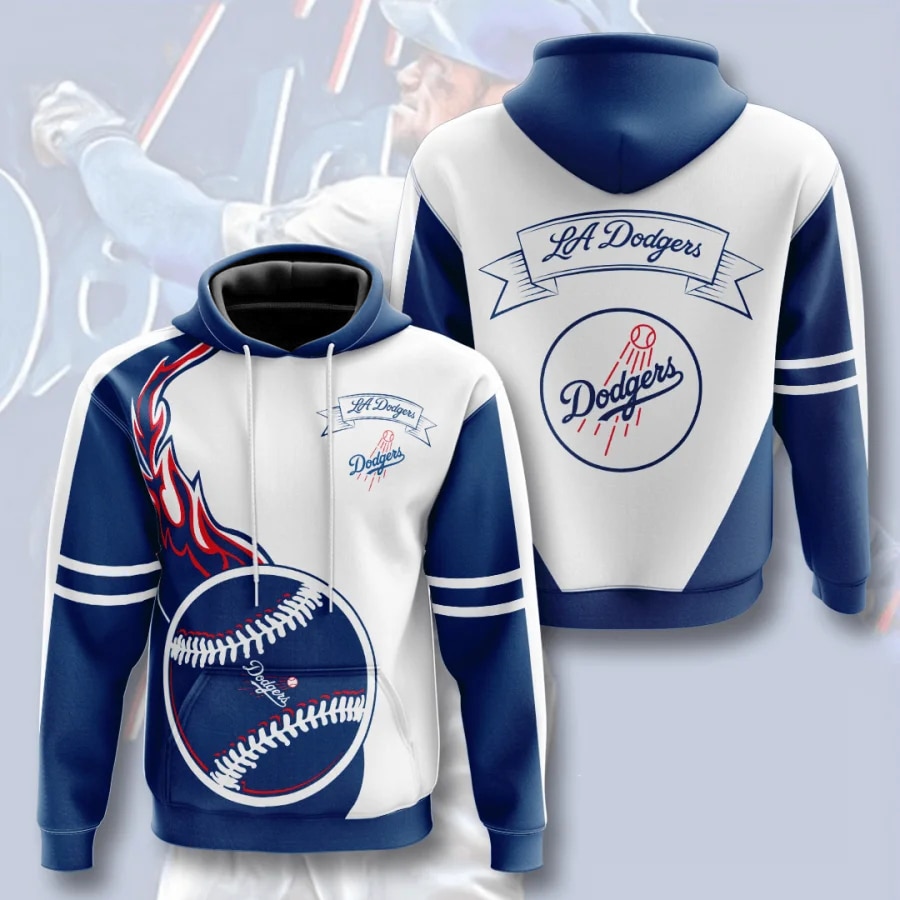 Los Angeles Dodgers Hoodies 3D Shirt For Fans - HomeFavo