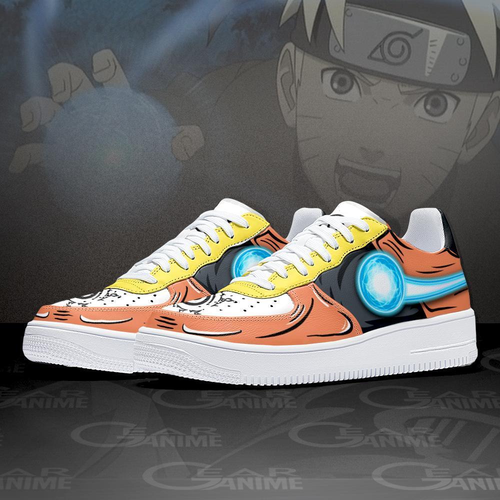 Naruto Air Sneakers Rasengan Power Custom Anime Naruto Shoes - HomeFavo
