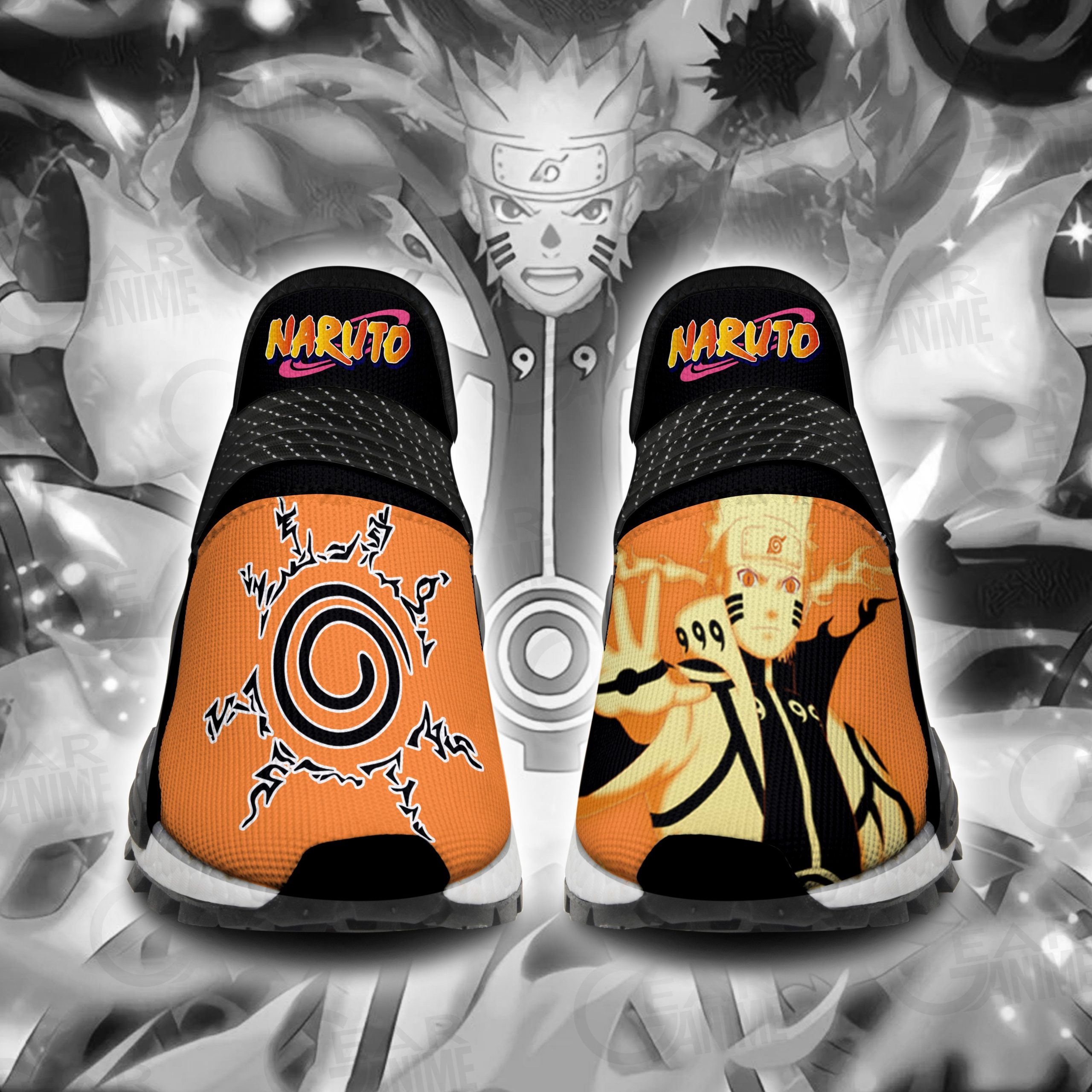 Naruto Chakra Shoes Naruto Custom Anime Shoes PT11