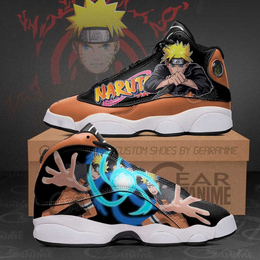 Naruto Rasengan Sneakers Custom Anime Shoes