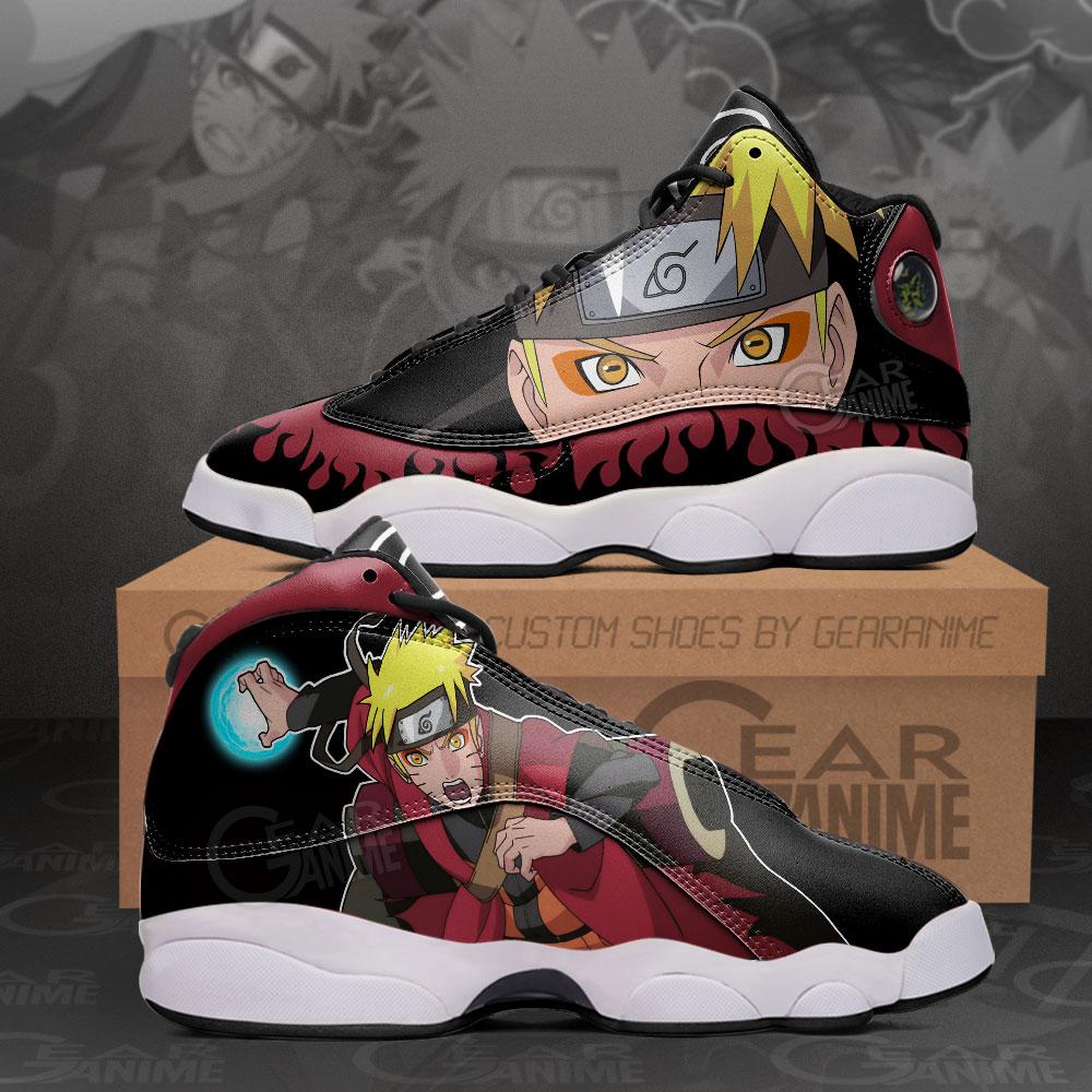 Naruto Sage Mode Sneakers Custom Anime Naruto Shoes