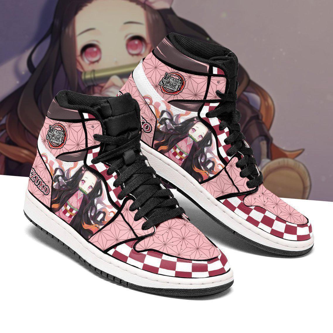Nezuko Sneakers Custom Anime Demon Slayer Shoes