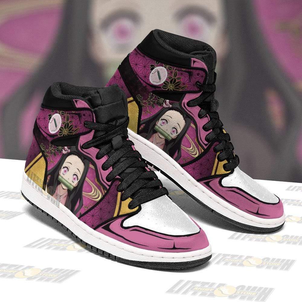 Nezuko Sneakers Custom Demon Slayers Homefavo