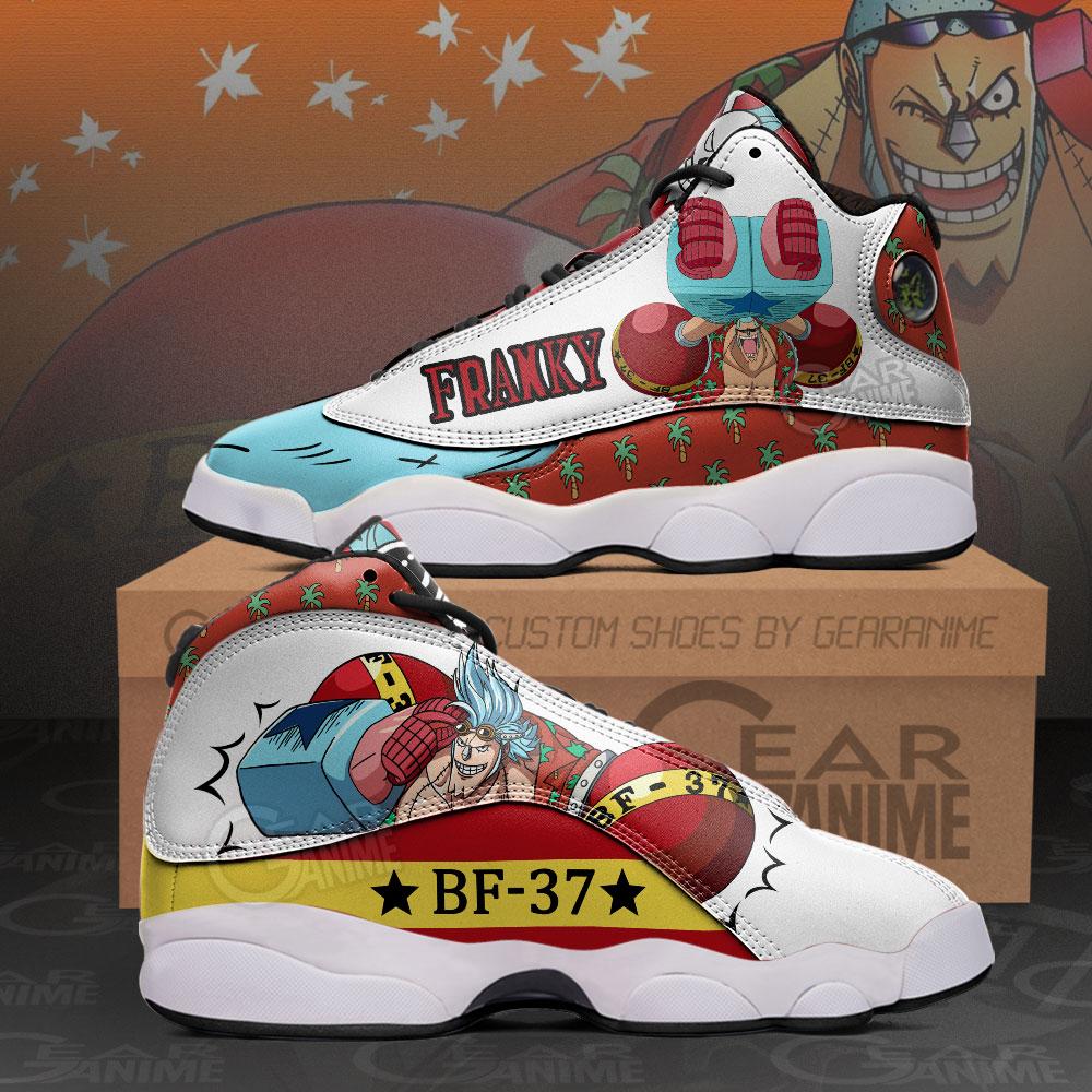 One Piece Franky Sneakers Custom Anime Shoes