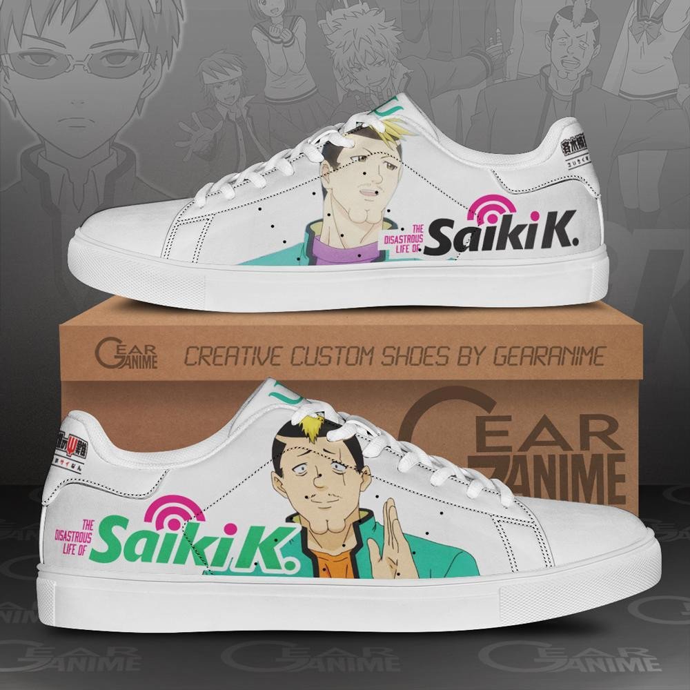 Riki Nendou Skate Shoes The Disastrous Life of Saiki K Anime Shoes ...