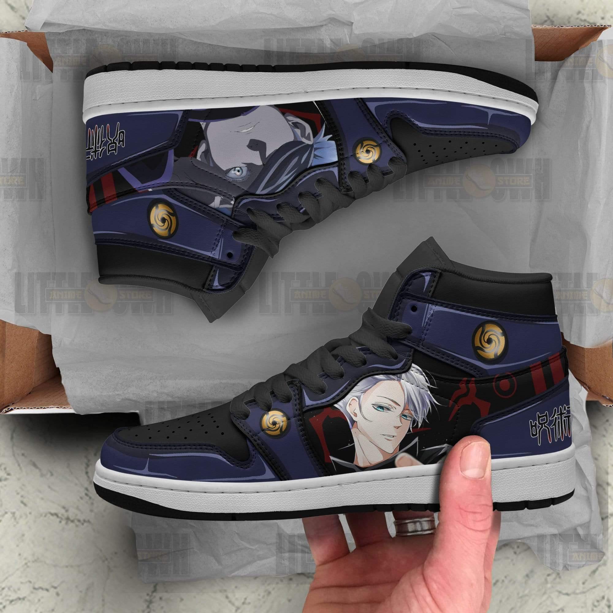 Satoru Gojo Jd Sneakers Custom Jujutsu Kaisen Anime Shoes Homefavo 