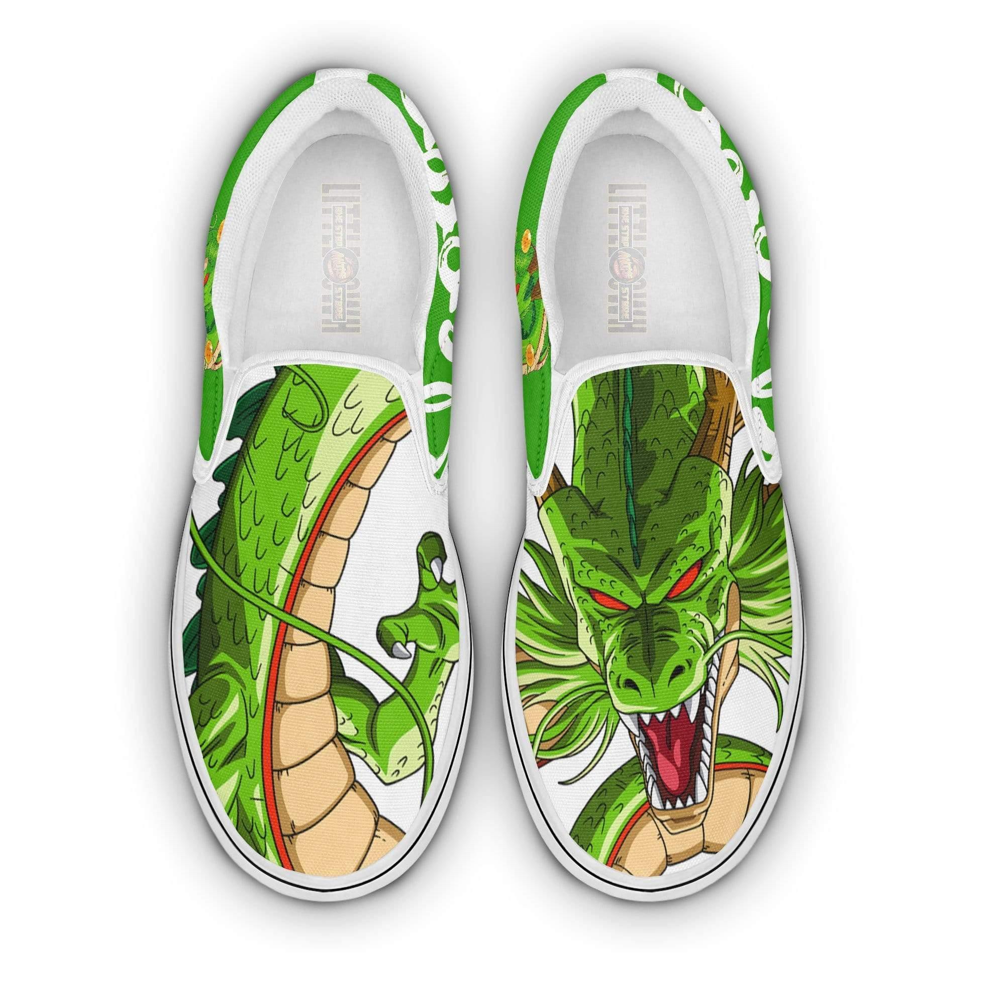 Shenron Classic Slip-On Custom Dragon Ball Z Shoes Anime Sneakers