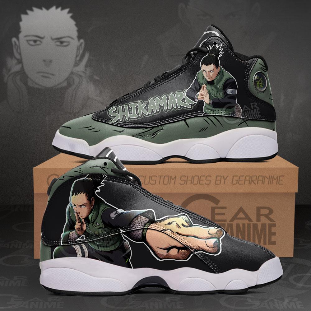 Shikamaru Sneakers Custom Anime Naruto Shoes